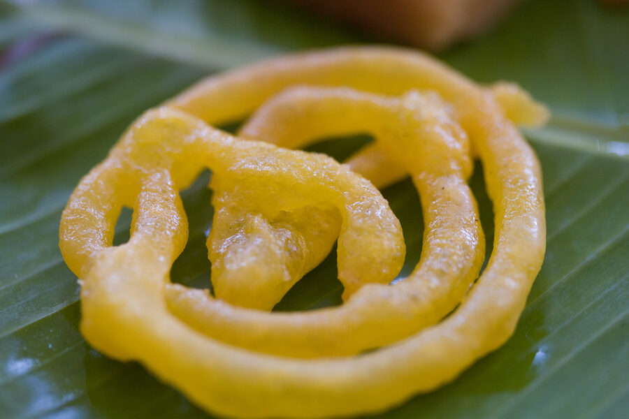 Fresh crisp jalebi